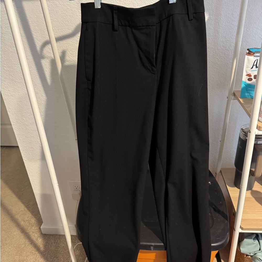 H&M Black Tailored Trousers